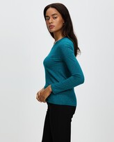 Thumbnail for your product : Marcs - Women's Long Sleeve Tops - Sparkle Time Jersey Top - Size One Size, S at The Iconic