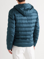 Thumbnail for your product : Loro Piana Gateway Quilted Silk-Twill Hooded Down Jacket