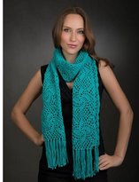 Thumbnail for your product : Elizabeth Koh Turquoise Dream Railey Oversized Scarf
