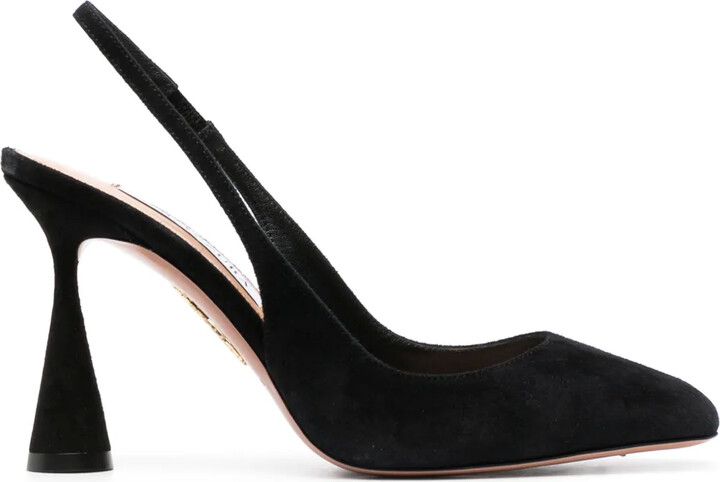 Aquazzura 100mm Amore suede pumps