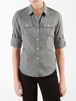 Thumbnail for your product : Calvin Klein Roll-Up Officer Shirt