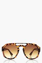 Thumbnail for your product : boohoo Megan Tortoiseshell Bridge Sunglasses