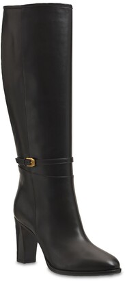 Gucci 85mm Finn Tall Leather Boots