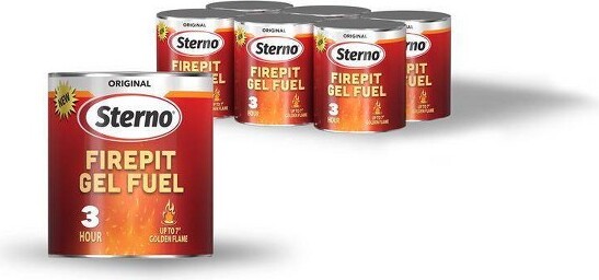 Sterno Products SternoProducts13floz6pkFirepitGelFuel