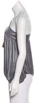 Thumbnail for your product : Narciso Rodriguez One-Shoulder Embellished Top w/ Tags