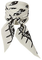 Thumbnail for your product : Rockins Eyes Super Skinny White Scarf
