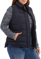 Thumbnail for your product : Straight Quilt Vest With Curved Hem