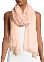 Thumbnail for your product : Bindya Accessories Opposite Attraction Lace-Trim Modal Stole
