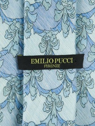 Emilio Pucci Silk-Blend Jacquard Tie