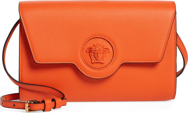 Versace Orange Handbags | ShopStyle
