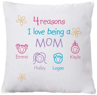 Personal Creations Personalized "Reasons I Love Being A" Pillow