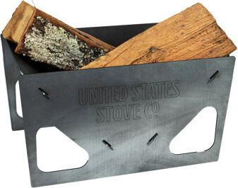 United States Stove Company US Stove US12VP Portable Collapsible Rectangular Fire Pit