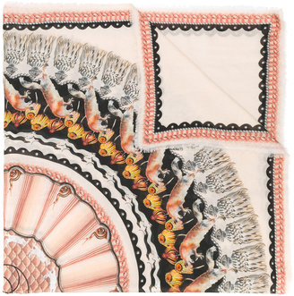Temperley London Rooster scarf