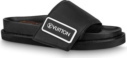 Louis Vuitton LV Sunset Comfort Flat Sandal, Brown, 39