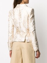 Thumbnail for your product : Moschino Jacquard Double-Breasted Blazer