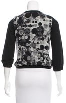 Thumbnail for your product : Akris Punto Abstract Print Wool Sweater
