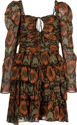 Ulla Johnson Naiya abstract-print dress