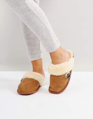 Bedroom Athletics Molly Double Faced Sheepskin Mule