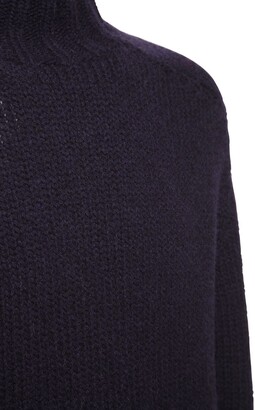Jil Sander Shetland Wool Knit Turtleneck Sweater