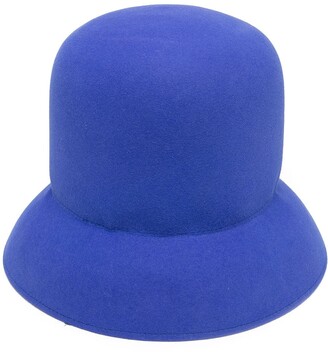 Nina Ricci Wool Felted Bucket Hat in Blue Womens Accessories Hats 