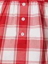 Thumbnail for your product : Familiar Sleeveless Cotton Checked Dress