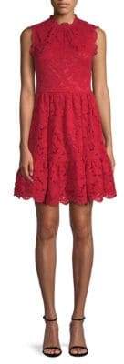 Kate Spade Lace Fit-And-Flare Dress