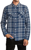 Thumbnail for your product : RVCA Avett Plaid Regular Fit Button-Up Twill Shirt