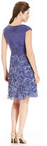 Thumbnail for your product : Patra Cap-Sleeve V-Neck Soutache Dress