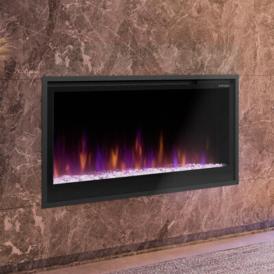 Dimplex Multi-Fire Slim Electric Fireplace - Integrated Smart Self-Diagnostics Technology