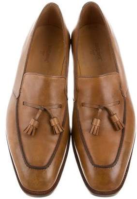 John Lobb Tassel Leather Loafers