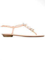 Thumbnail for your product : Rene Caovilla embellished thong sandals