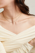 Thumbnail for your product : Gigi Clozeau Mini Gigi 18-karat Gold, Resin And Diamond Necklace - One size