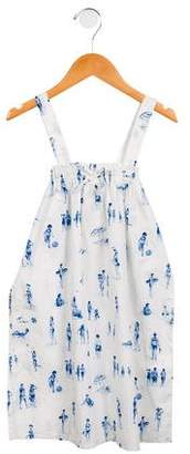 Nice Things Girls' Sleeveless Printed Dress w/ Tags