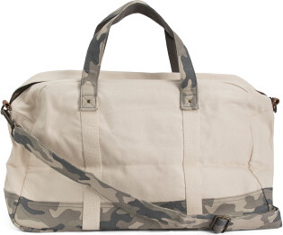 TJMAXX 20In Canvas Expedition Weekender