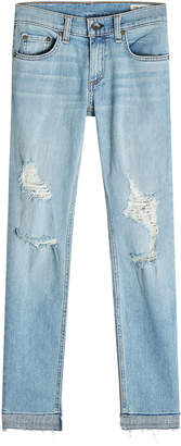 Rag & Bone Dre Capri Distressed Jeans