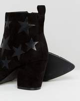 Thumbnail for your product : London Rebel Star Heeled Ankle Boots