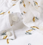 Thumbnail for your product : Club Monaco Printed Cotton Shirt