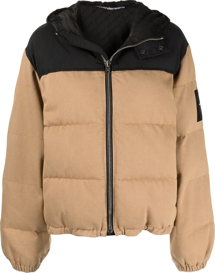 Alexander Wang LogoPatch Puffer Jacket ShopStyle