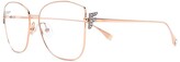 Thumbnail for your product : Fendi Eyewear Cat Eye Glasses