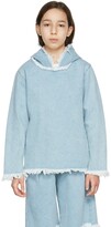 Thumbnail for your product : M’A Kids Kids Blue Denim Classic Hoodie