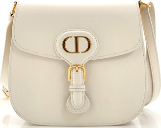 Leather crossbody bag Christian Dior White in Leather - 34224273