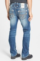 Thumbnail for your product : Rock Revival Straight Leg Jeans (Light Blue)