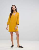 Thumbnail for your product : ENGLISH FACTORY The Choker Neck Long Sleeve Dress