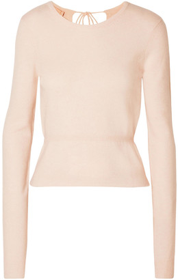 Brock Collection Open-back Cashmere Sweater