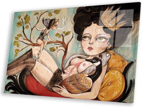 Trinx Queen On Plastic / Acrylic by Sandi Calistro Print