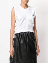 Thumbnail for your product : Alexander Wang T By ruched tank top