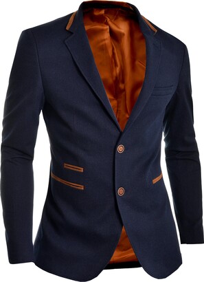 Fitted Casual Blazer Men | Shop the world's largest collection of fashion |  ShopStyle UK