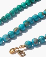 Thumbnail for your product : Fry Powers Turquoise & Malachite 14kt Gold-plated Necklace - Blue Multi