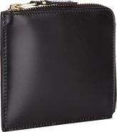 Thumbnail for your product : Comme des Garcons Leather Half-Zip Wallet-Black