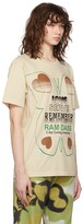Thumbnail for your product : Online Ceramics Beige RAM DASS Edition 'Butterfly Servant' T-Shirt
